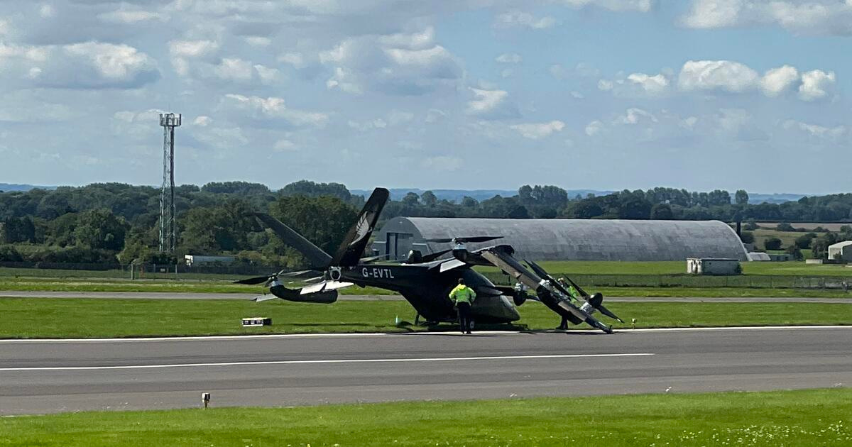 Vertical Aerospace VX4 eVTOL prototype crashed on August 9.