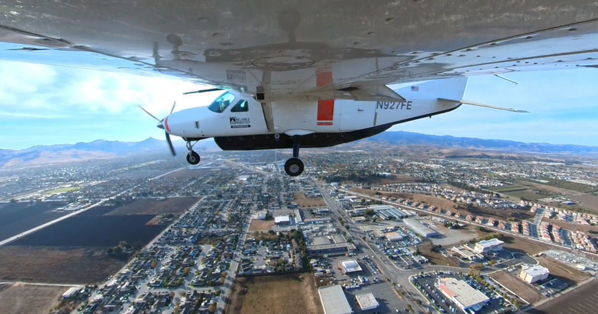 Reliable Robotics' Cessna Caravan aircraft flies with no pilot onboard
